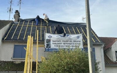 Doublage chevrons et rénovation toiture 91 Breuillet – Désiré Dawson Lafleur